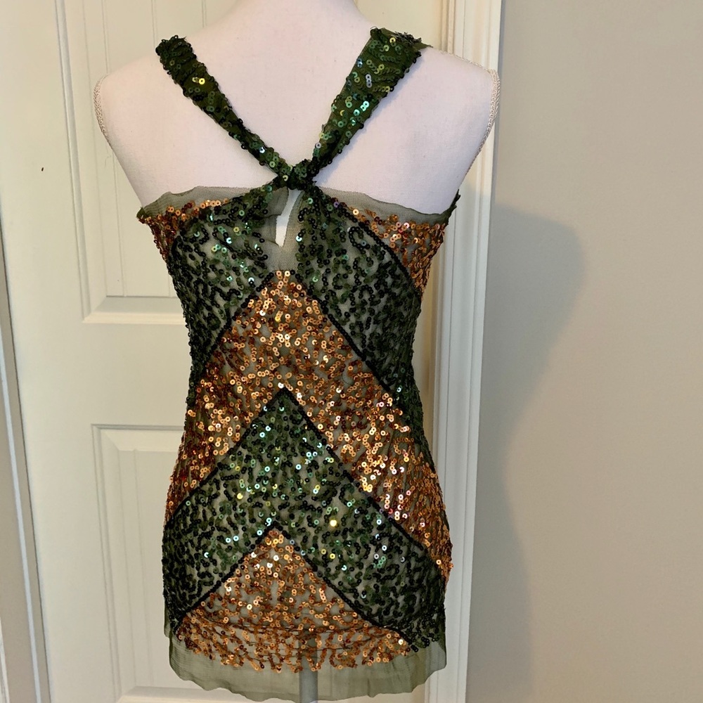 Verty Woman sleepless sequin top Size M